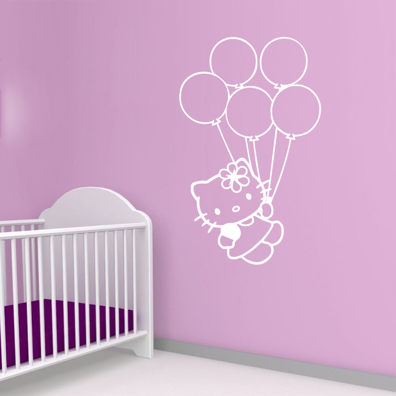 Samolepky na zeď - Samolepka na zeď - Hello Kitty