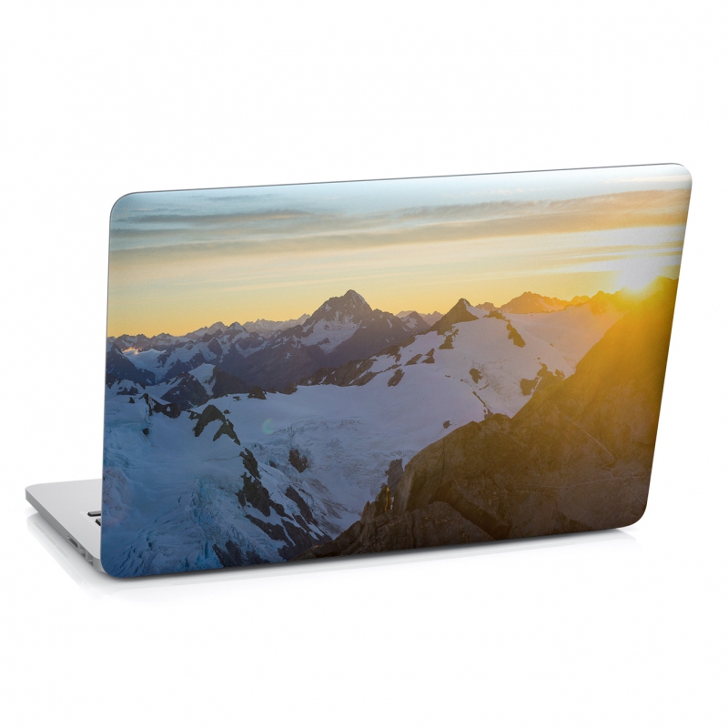 Samolepky na notebook - Samolepka na notebook - Zimní hory