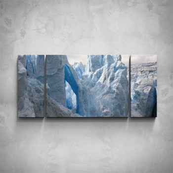 3-dílný obraz - Ledovec