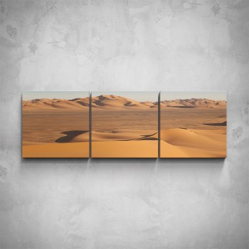 3-dílný obraz - Sahara