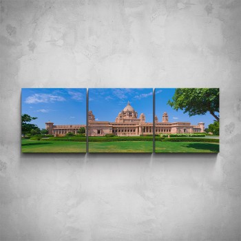 3-dílný obraz - Umaid Bhawan Palace