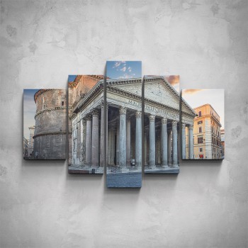 5-dílný obraz - Pantheon