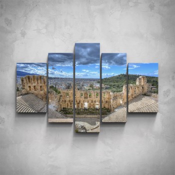 5-dílný obraz - Koloseum