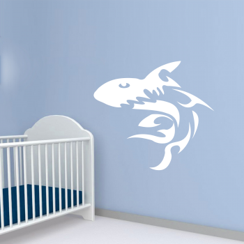 Samolepka na zeď - Žralok