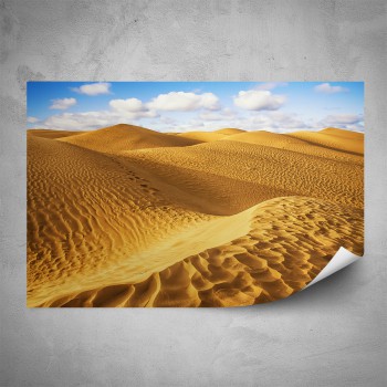 Plakát - Písek na poušti