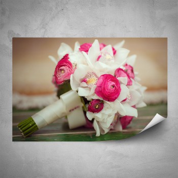 Plakát - Svatební kytice