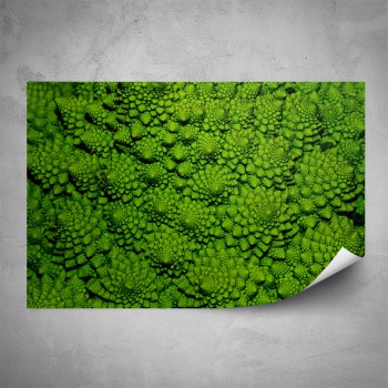 Plakát - Zelené makro
