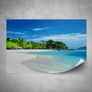 Plakát - Karibská pláž