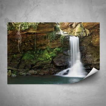 Plakát - Lesní vodopád 2