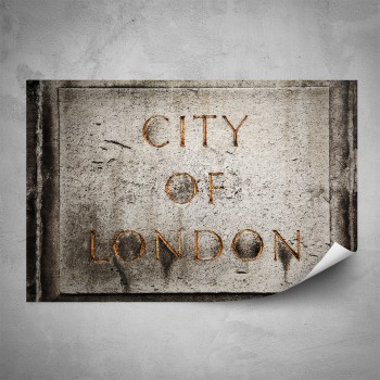Plakát - Nápis City Of London