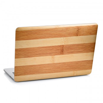Samolepka na notebook - Detail dřeva