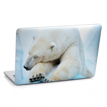 Samolepka na notebook - Lední medvěd