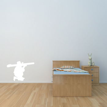 Samolepka na zeď - Odstřelovač